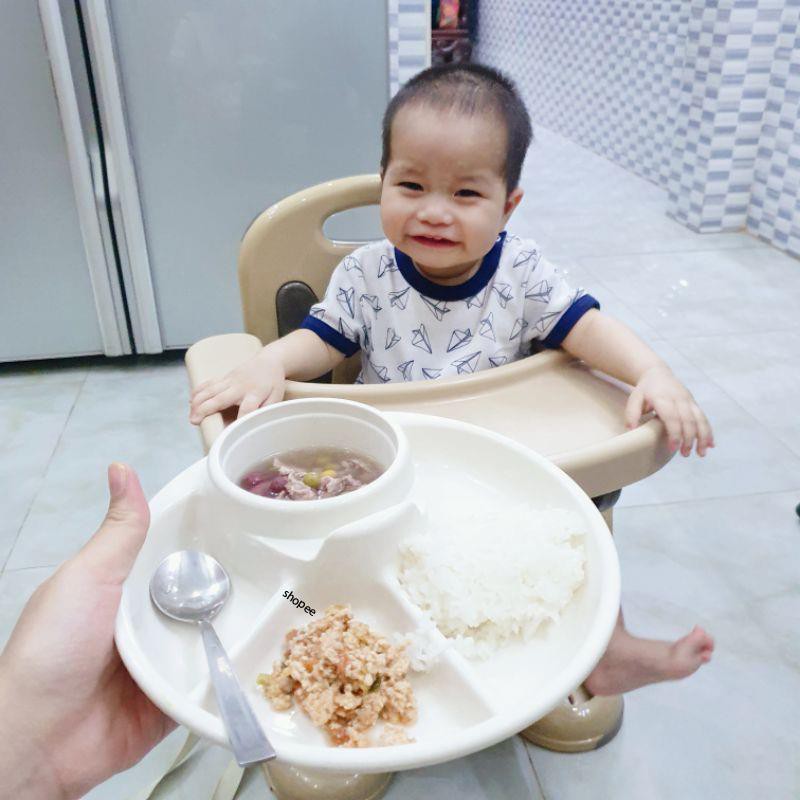 Khay ăn dặm baby led weaning hiệu Intomata nội địa Nhật Bản Cho Bé Ăn Dặm Bé Chỉ Huy