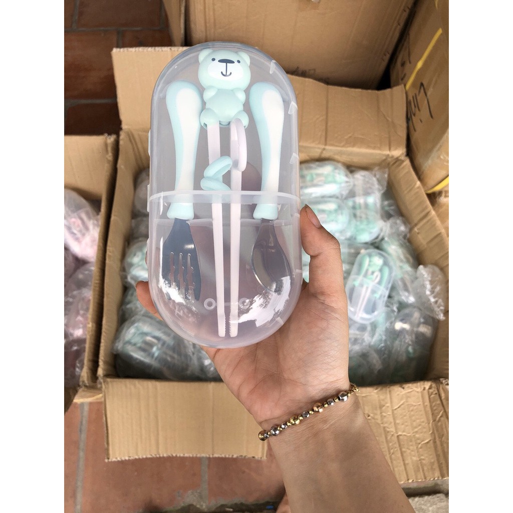 Sét đũa thìa dĩa inox Hàn Quốc cao cấp