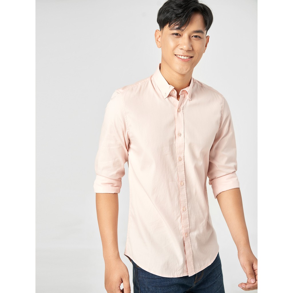 Áo sơ mi nam dài tay Canifa 8TH19A004