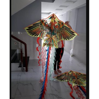 DIỀU PHỤNG HOÀNG 5 ĐUÔI TẶNG KÈM TAY CẦM THẢ DIỀU 100 MÉT