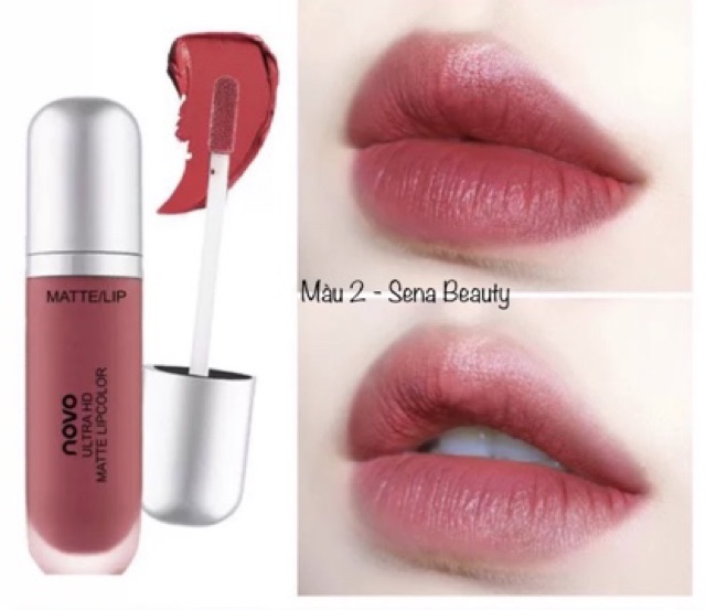 Son kem lì Novo Big Ultra HD Matte Lip Sena Beauty