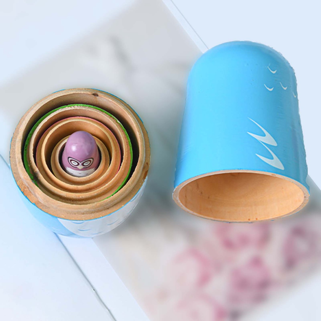 5 Búp Bê Nga Bằng Gỗ Dễ Thương