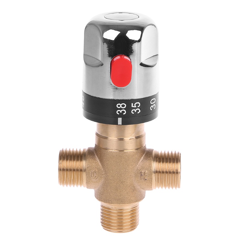 Van Điều Nhiệt G1 2 3 Chiều Bằng Đồng Thau Cao Cấp