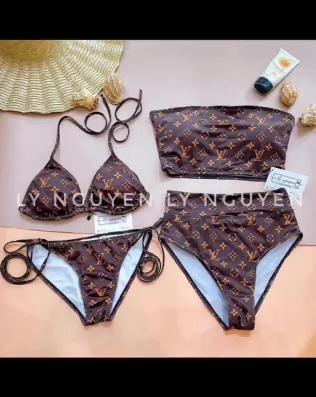 Bikini quây chữ LV Di.or sang chảnh sexy Đồ bơi nữ thời trang trẻ trung cao cấp R03 | BigBuy360 - bigbuy360.vn