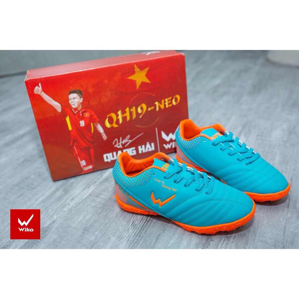 Giày bóng đá sân cỏ nhân tạo Quang Hải Wika QH19 - NEO By Ngôi sao bóng đá Nguyễn Quang Hải