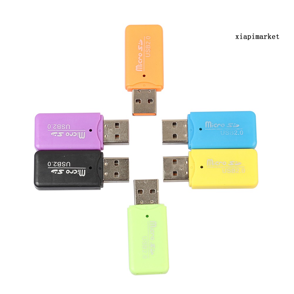 Đầu Đọc Thẻ Nhớ Mini Usb 2.0 Tốc Độ Cao