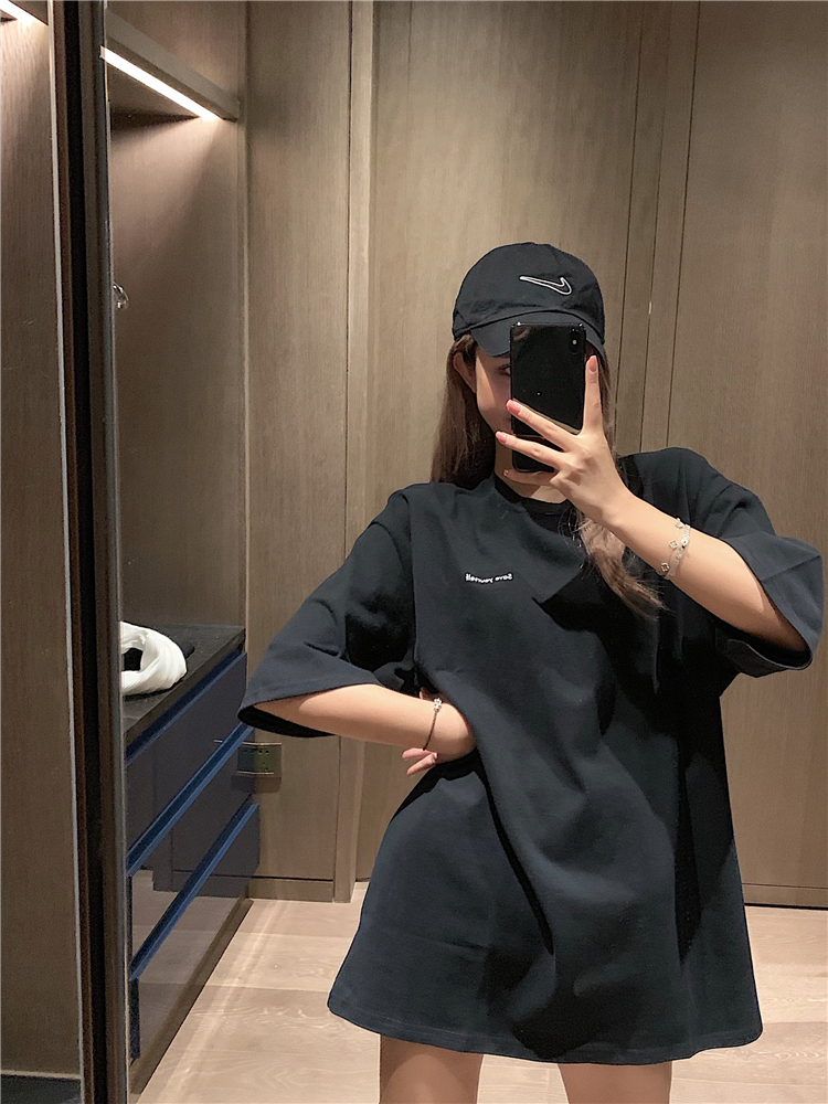 Áo Thun Ngắn Tay Dáng Rộng In Họa Tiết Cá Tính Trẻ Trung | BigBuy360 - bigbuy360.vn