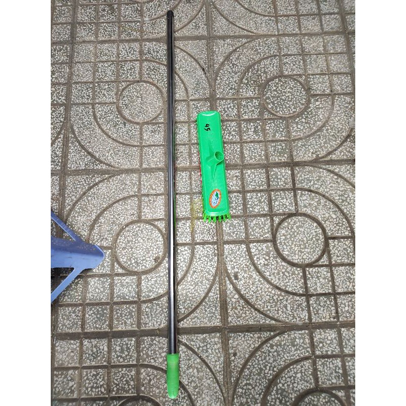 Cây chà sàn cán Inox - Dài 1m2 - Lông cứng
