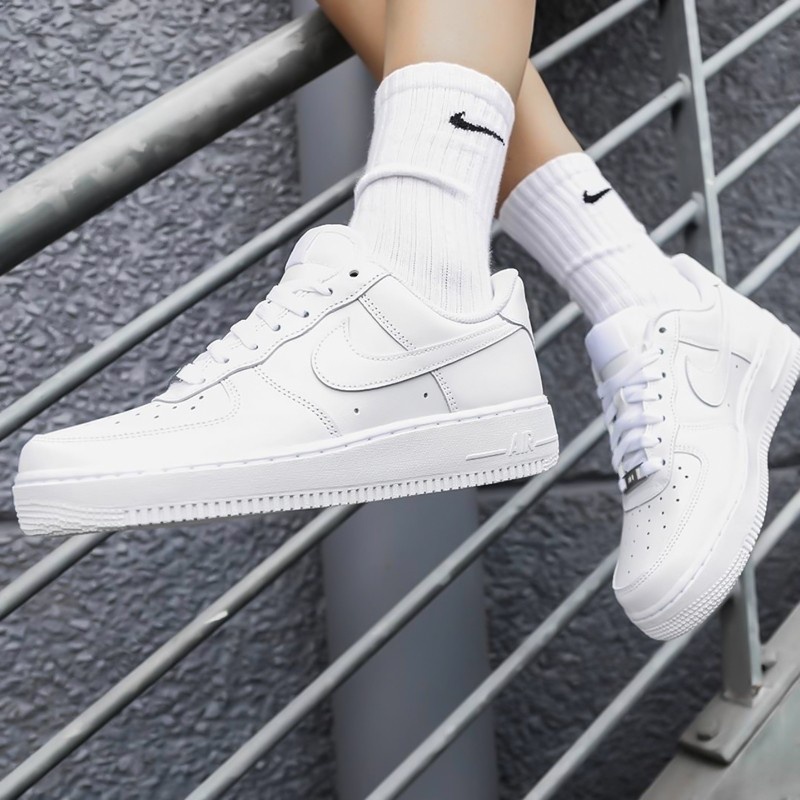 Giày Nike Trắng Air Force 1 - Giày Sneaker AF1 Nam Nữ Thể Thao Cổ Thấp Cao Cấp Full Box Bill | BigBuy360 - bigbuy360.vn