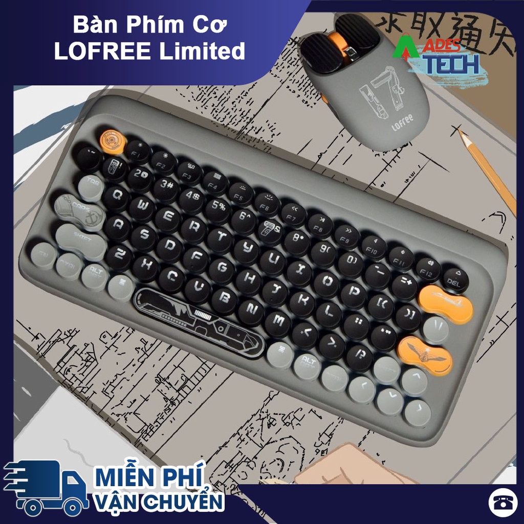 Bàn Phím Cơ LOFREE LIMITED EDITION | Phiên Bản GIỚI HẠN HOT | Bảo Hành Chính Hãng 1 Đổi 1 Trong 12 Tháng