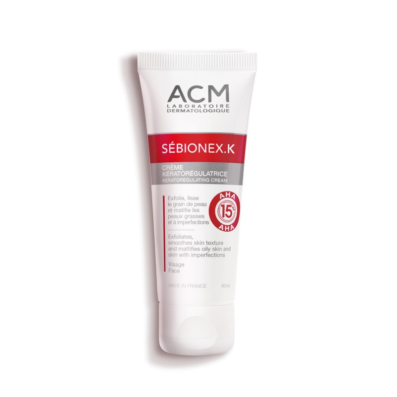 Kem hỗ trợ giảm bã nhờn, ngăn ngừa mụn ACM Sebionex K Cream 40ml