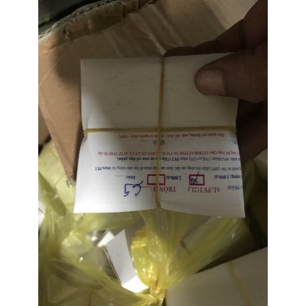 2000 màng seal nhôm, màng seal nhôm hũ nhựa, màng seal PET