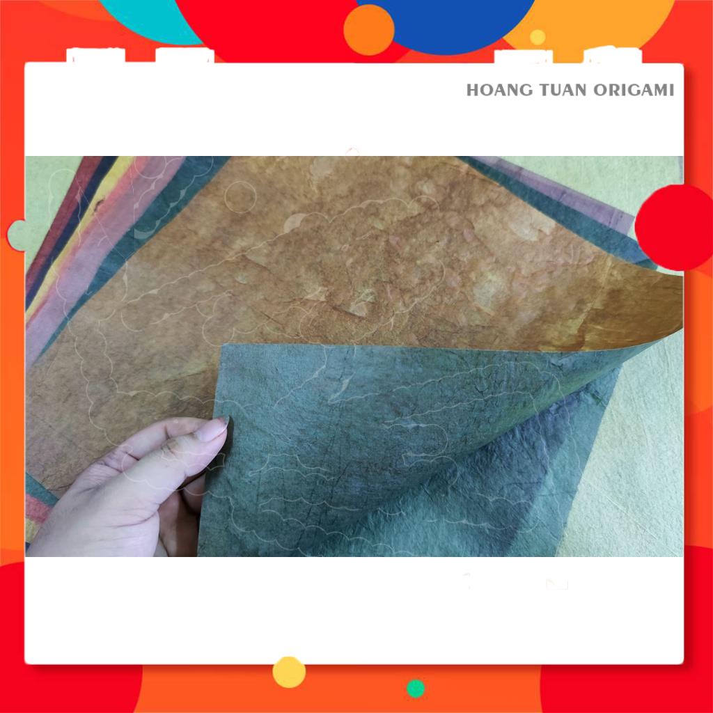 Giấy Papyrus B2 2 màu, giấy dó Ai Cập, gói quà đỉnh cao
