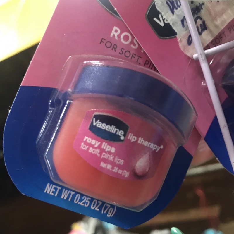 Sáp Dưỡng Môi Vaseline Rosy Lips 7g hàng chuẩn (hồng).