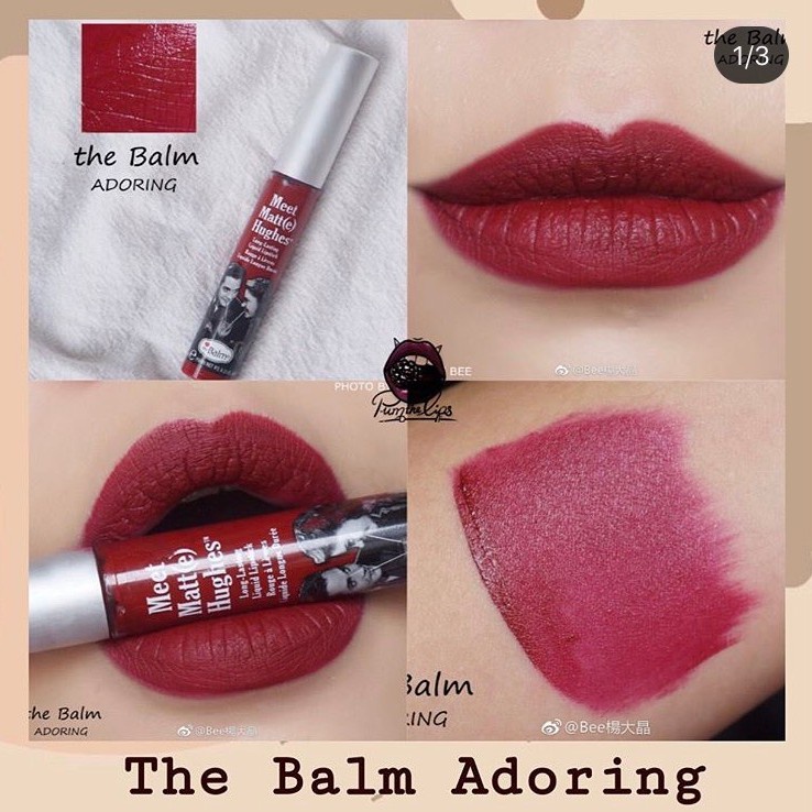 Son Kem The Balm Meet Matt(e) Hughes long lasting liquid lipstick Loyal, Trustworthy,Adoring, Sentimental