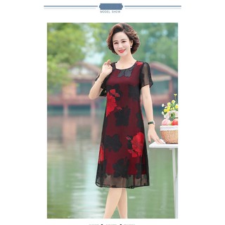 Đầm trung niên qúy phái cho mẹ