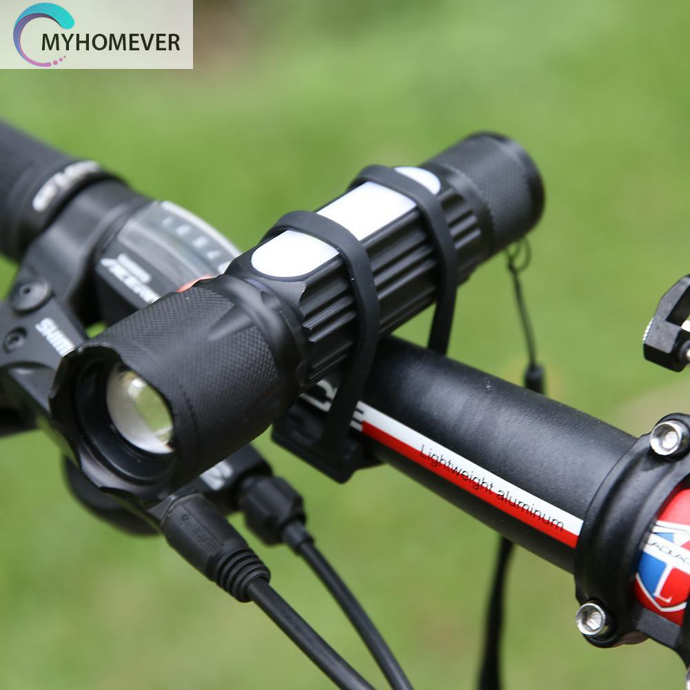 Dây Đai Silicon Giữ Đèn Pin Cho Xe Đạp