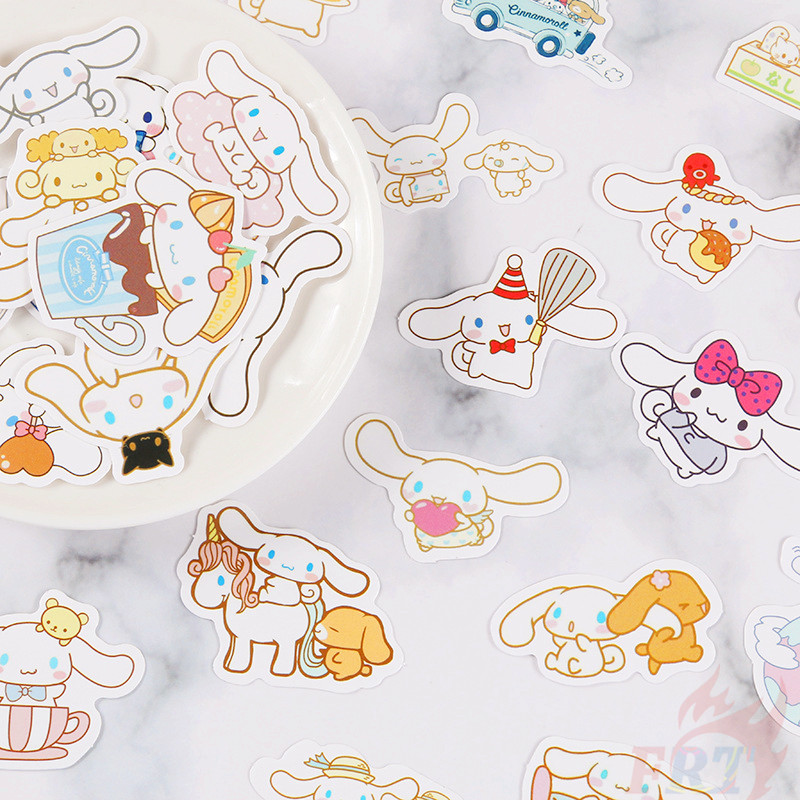 Bộ 40 Miếng Sticker Trang Trí Hình Nhân Vật Cinnamoroll Series 04 - Sanrio