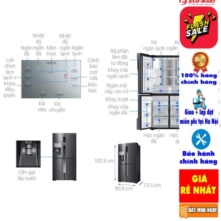 RF56K9041SG/SV Tủ lạnh Samsung Inverter 564 lít RF56K9041SG/SV Miễn phí giao+Lắp đặt tại Hà Nội-đi tỉnh liên hệ shop