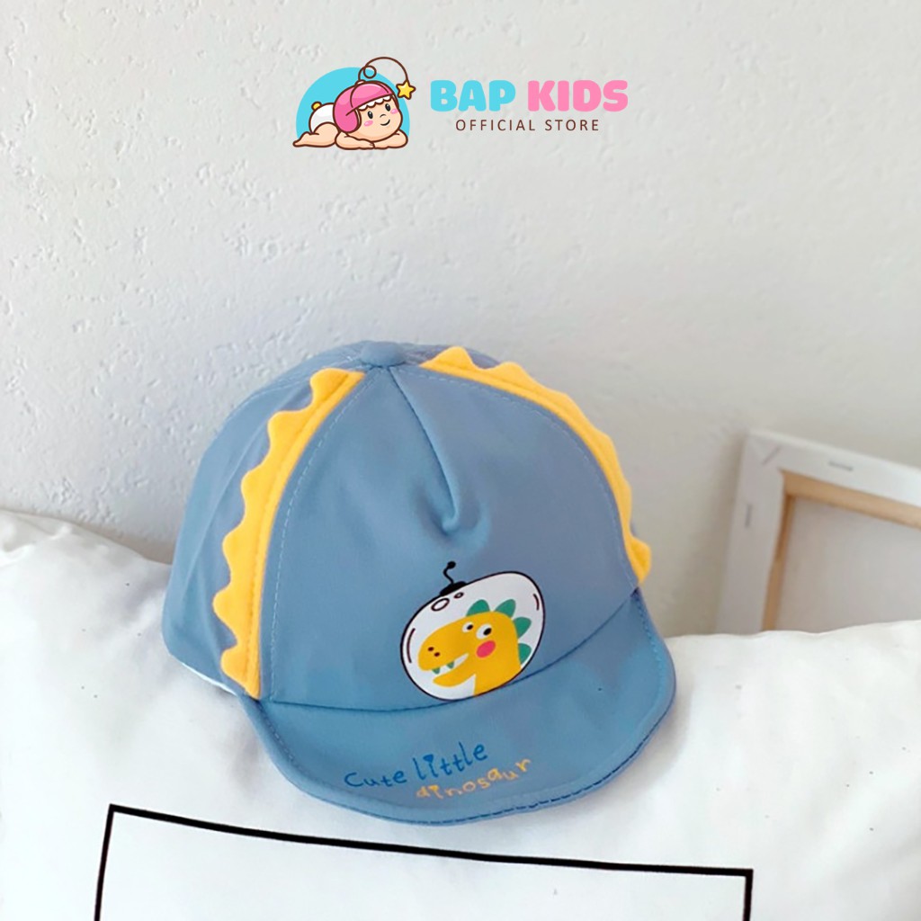 Mũ Cho Bé BAPKIDS Mũ Cho Bé Hình Khủng Long Siêu Dễ Thương Cho Bé 10-24 Tháng Tuổi