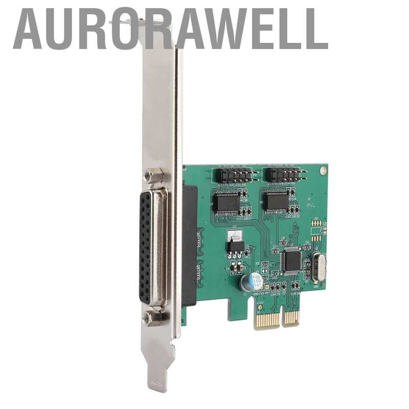 Aurorawell CH382L PCI-E to 2 Serial +1 Parallel Port d Desktop PCI Expansion Card GS