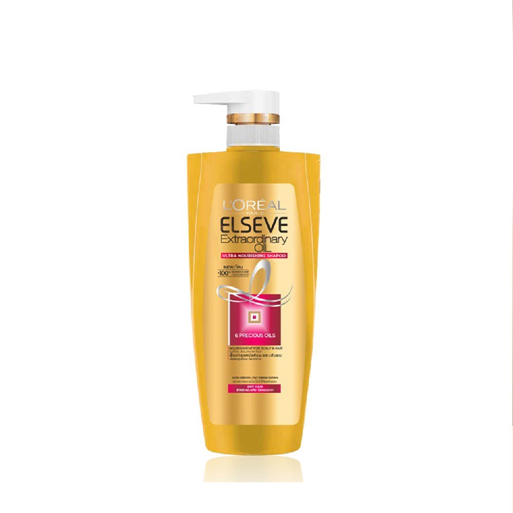 Dầu gội chiết xuất tinh dầu hoa tự nhiên L'Oreal Paris Elseve Extraordinary Oil Ultra Nourishing 330ml/650ml