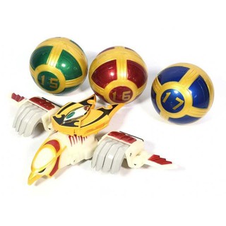 Đồ chơi dx karakuri ball 15-16-17 gattai huricanger
