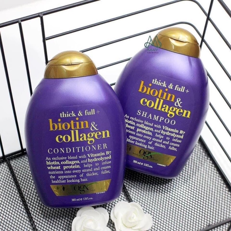 [Chỉ Bán Hàng Mỹ] Dầu gội Biotin Collagen Tím [Bao check][Cam Kết chỉ Bán Hàng Mỹ,Ko bán hàng Trung]