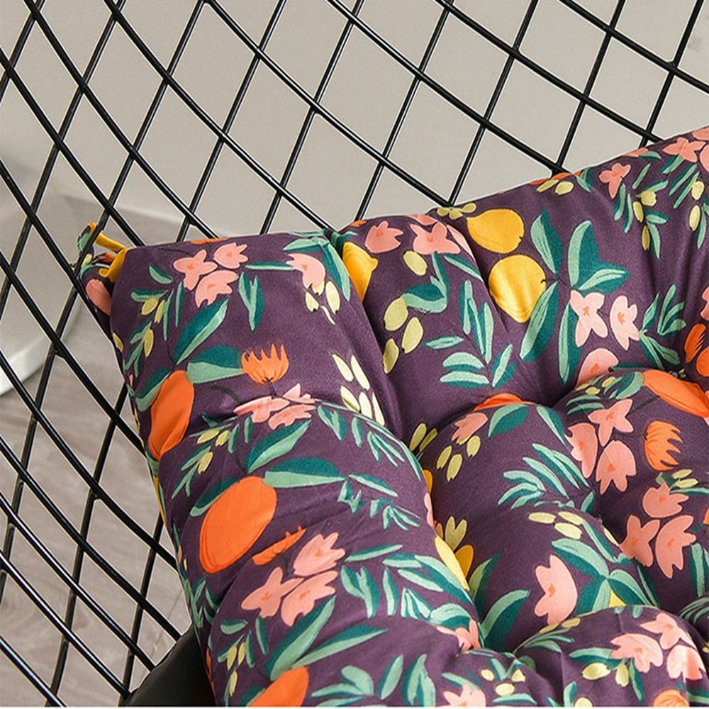 Đệm lót ghế ngồi hình vuông nhồi bông in họa tiết hoạt hình 12 kiểu lựa chọn 40x40cm tiện dụng cho văn phòng