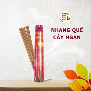 NHANG HƯƠNG QUẾ DUY TÂN HUẾ CÂY NGẮN, NHANG SẠCH KHÔNG HÓA CHẤT