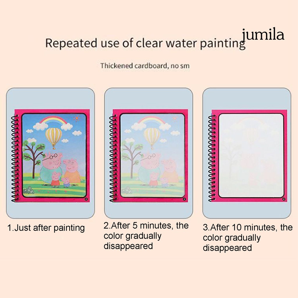 Sách Nuớc Tô Màu Ma Thuật Có Thể Tái Sử Dụng