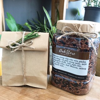 Trà gạo lứt đậu đen, đậu đỏ lá dứa, rang thủ công, đậu quê sạch an toàn