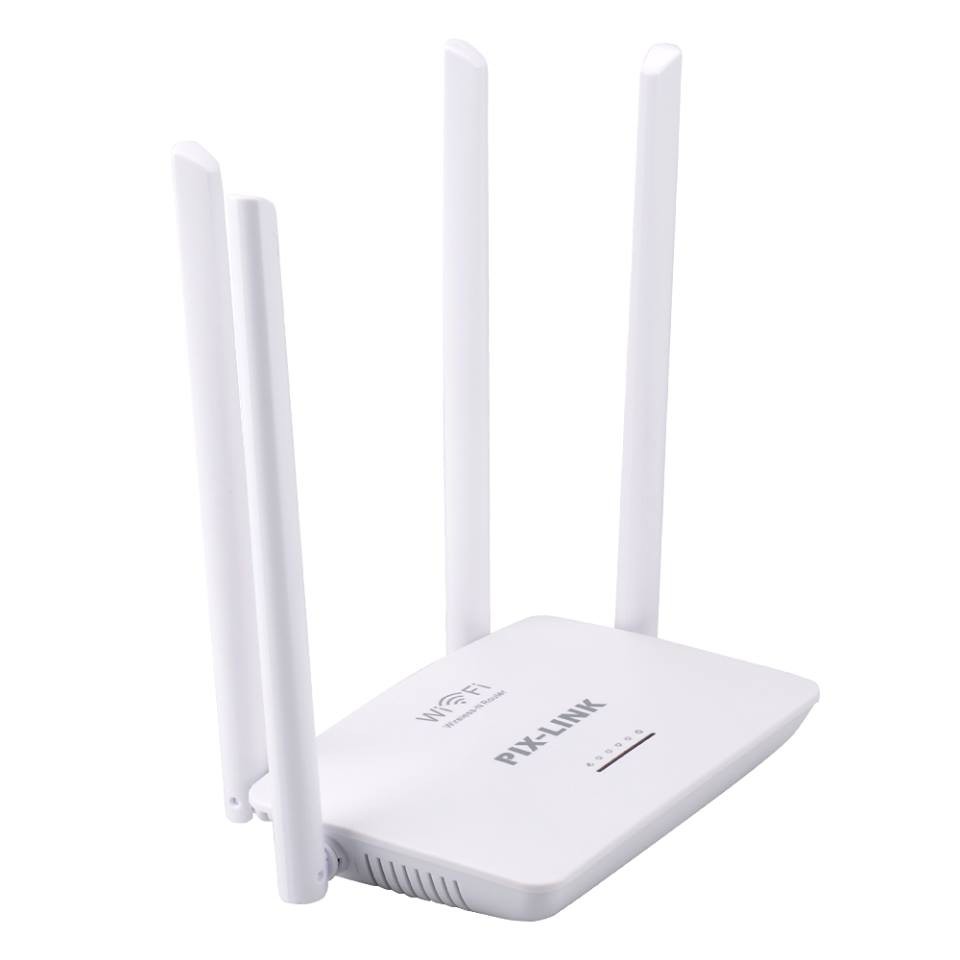 Phát Wifi Pix-Link LV-WR08 (4 anten, 300Mbps) - Chính Hãng - Bảo Hành 24 Tháng