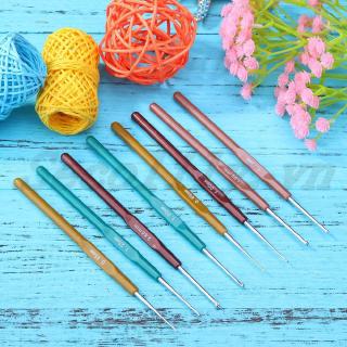Bộ 8 Cây Móc Đan Len Cán Nhựa