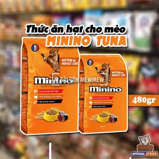 Hạt cho mèo MININO TUNA gói 1.3KG