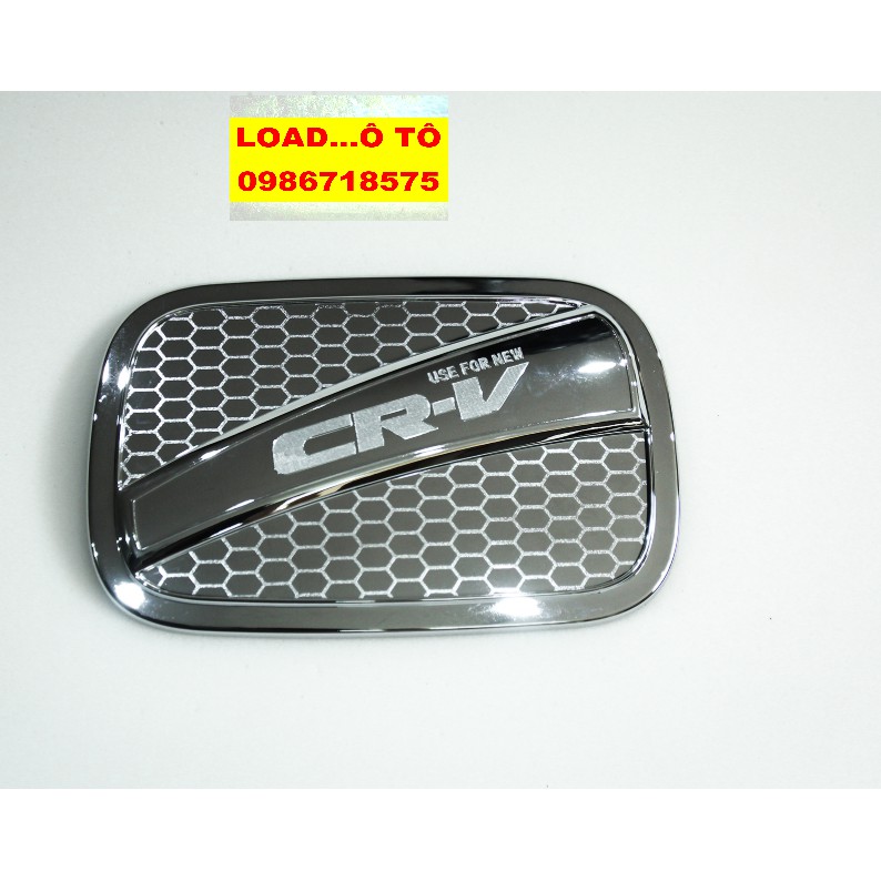 Ốp nắp bình xăng Xe Honda CRV 2022-2018 mạ Crom Sáng Bóng