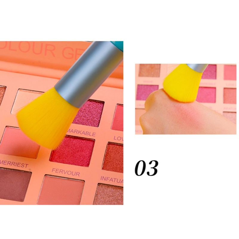 Bộ Cọ Trang Điểm Bằng Sợi Tổng Hợp Nhiều Màu Sắc