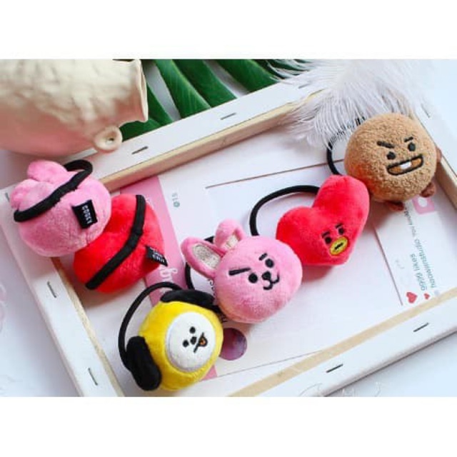 Dây cột tóc nhân vật cooky tata chimmy Rj mang koya (A5A06)