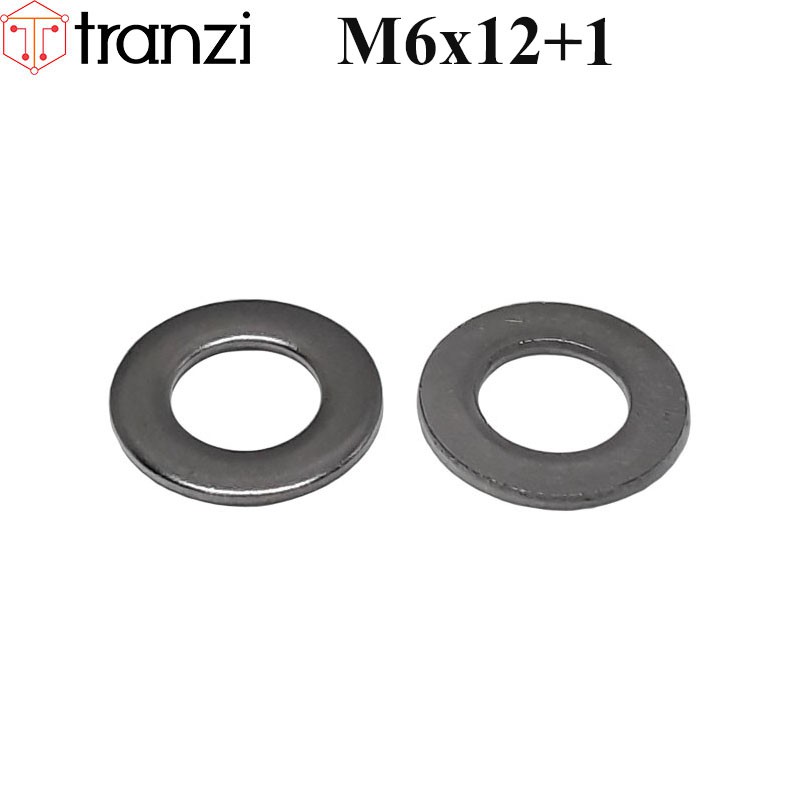 Long đen phẳng inox 304 M6x12+1 - túi 50 cái