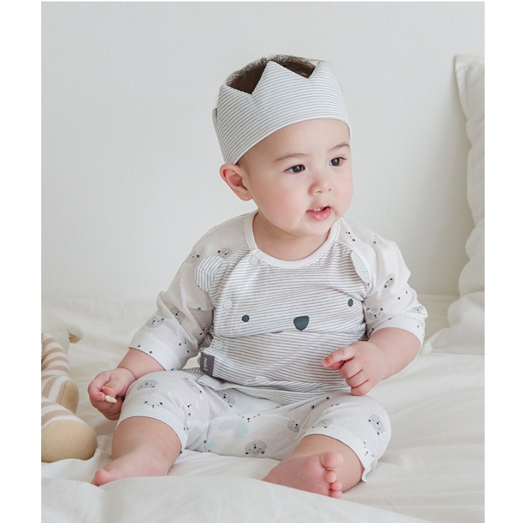 Bộ đồ lửng cotton giấy Cordi - I dành cho bé trai và bé gái từ 2 tháng tuổi