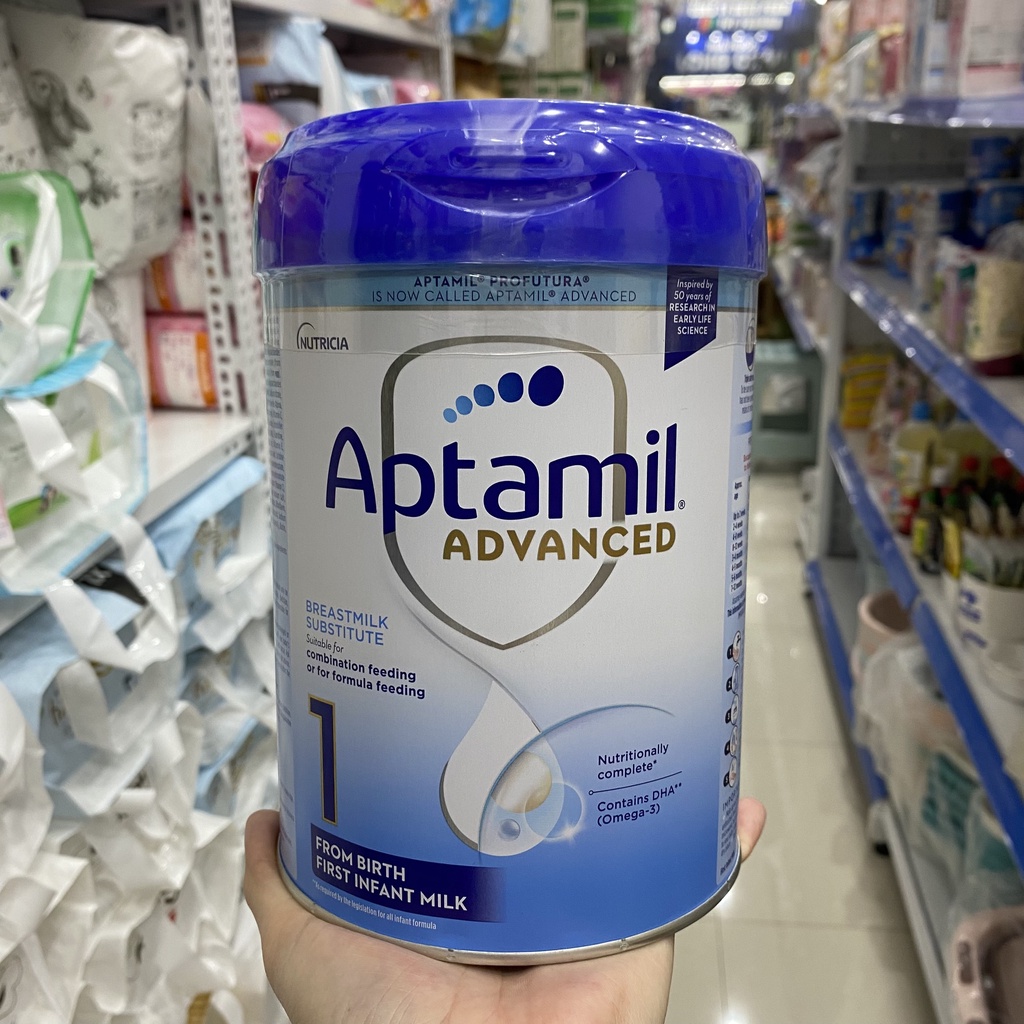 Sữa Aptamil Profutura Anh số 1,2,3 hộp 800g Cho Bé