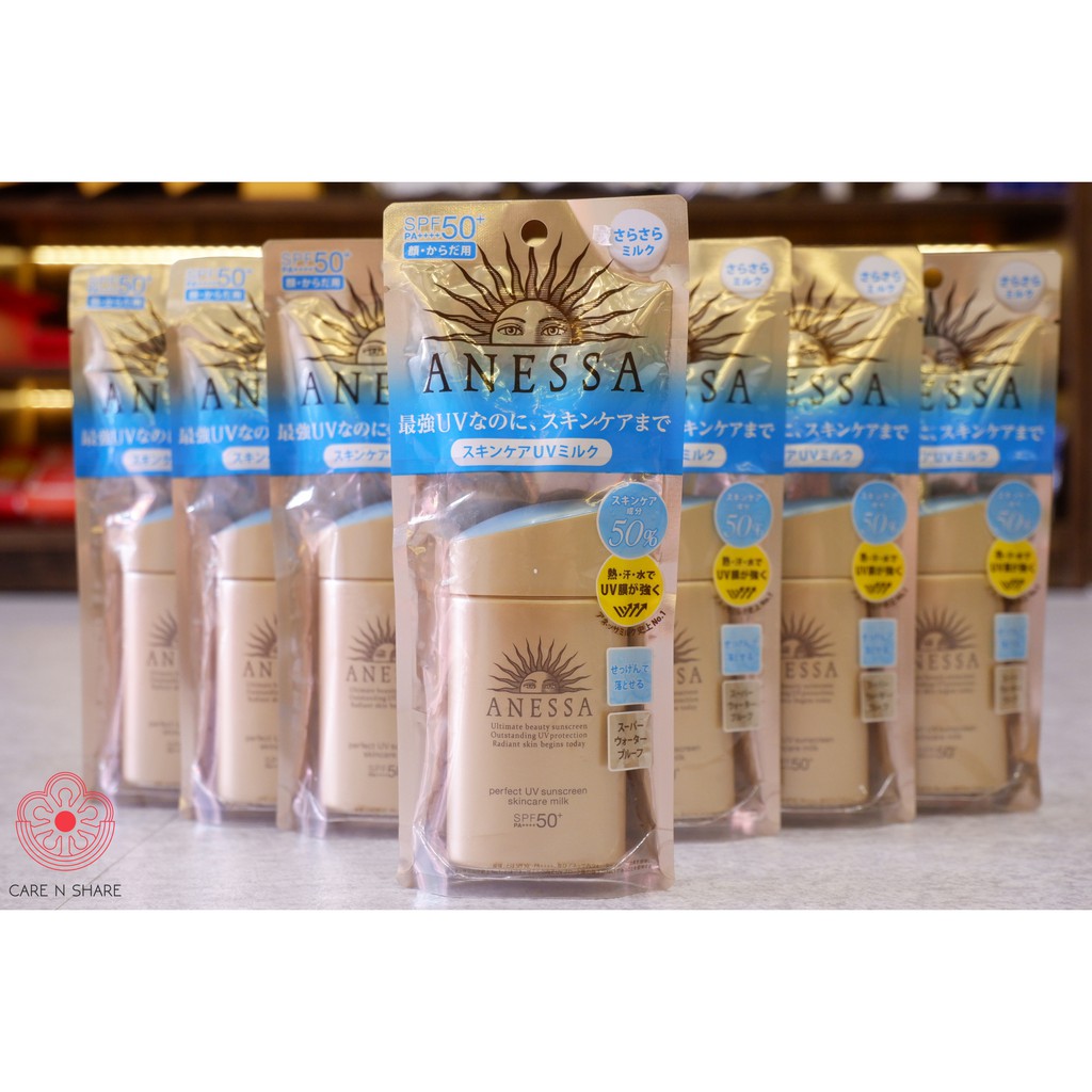 Kem Chống Nắng Bảo Vệ Hoàn Hảo Anessa Perfect UV Sunscreen Skincare Milk SPF50+ PA++++ 60ml | BigBuy360 - bigbuy360.vn