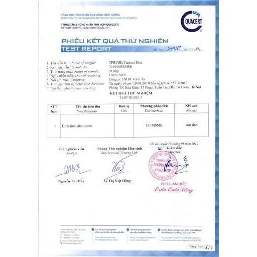 Viên uống giảm cân TAMOZI Nhật Bản hàng chính hãng