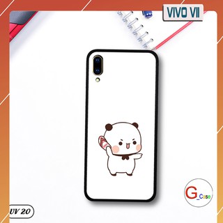Ốp Vivo V11 lưng nhám - ngộ nghĩnh
