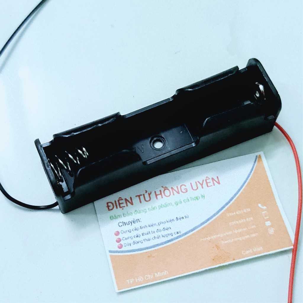 Combo 5 cái Đế 1 pin 18650. Hộp đế đựng 1 pin - Chuyên dùng chế sạc cell pin 18650 bằng mạch sạc 1S TP4056