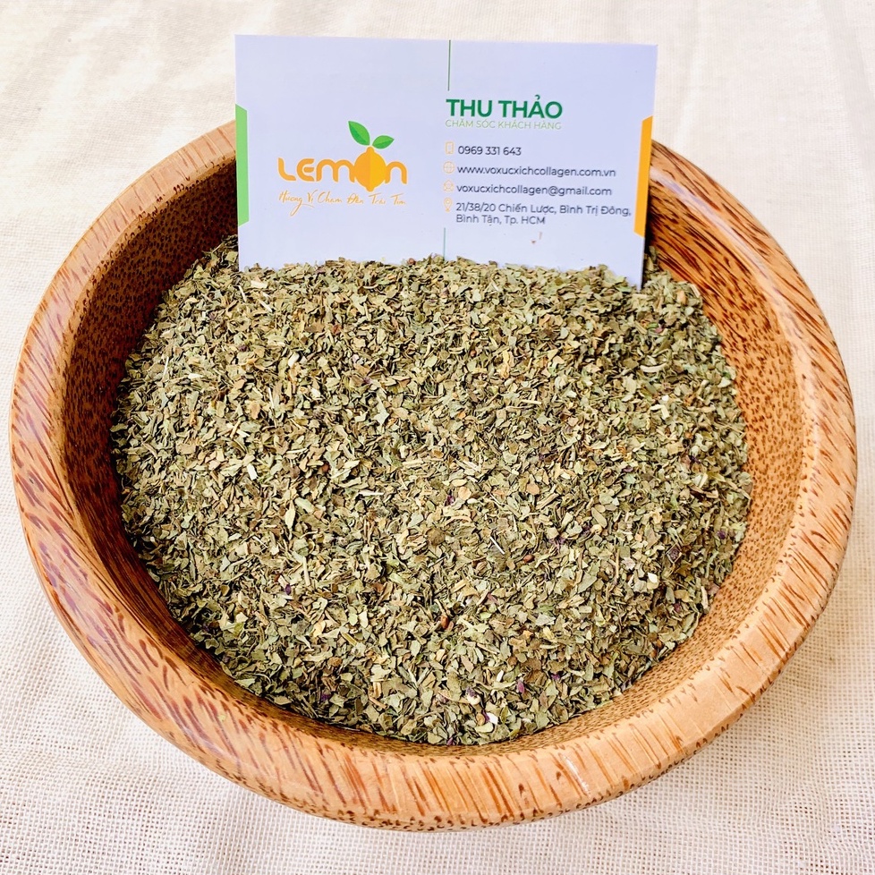 [10g-100g] Lá húng quế - Lá basil thơm - Gia vị Tây làm pizza, gà rán, nấu súp, steak