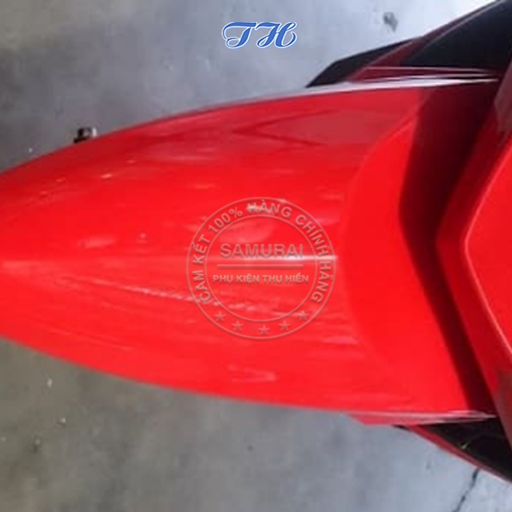 Sơn Xịt Samurai chuyên dùng cho xe máy màu đỏ tinh khiết H661-200 chống cháy, chống rạn nứt, vòi xịt chống chảy