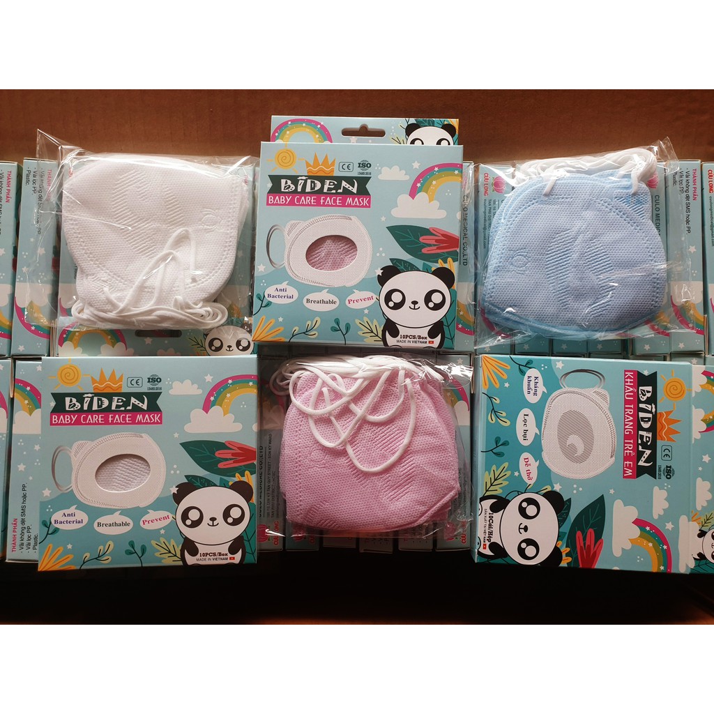 Khẩu trang em bé 3D ( Hộp 10 cái) | BigBuy360 - bigbuy360.vn