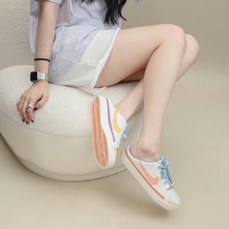 Giày đạp gót Mule Nike Court Legacy Sun Club