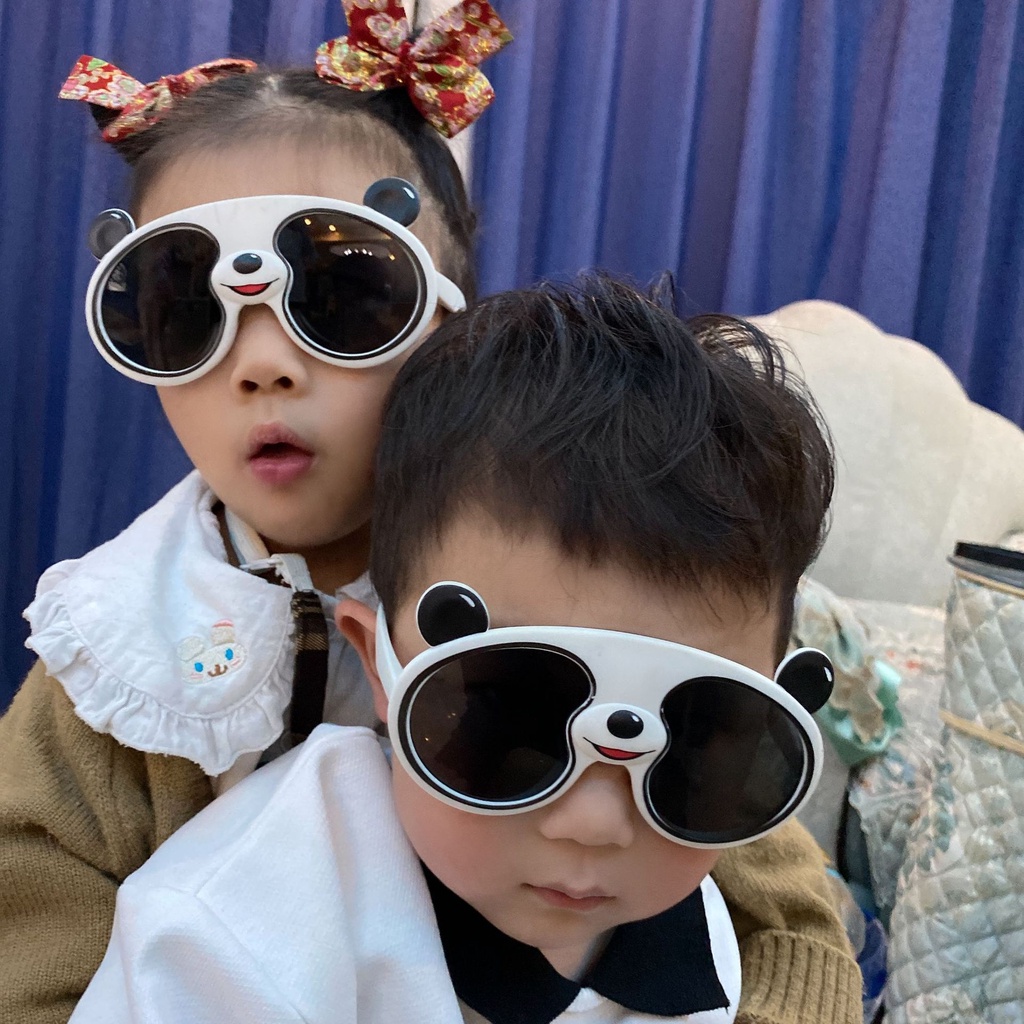 Kính nhựa GẤU TRÚC dễ thương cho bé từ 2 tuổi trở lên